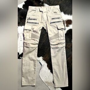 Balmain Biker Cargo Pants